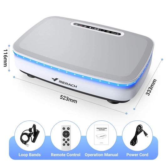 MERACH Vibration Plate Exercise Machine For Whole Body Workout