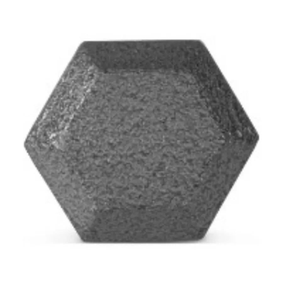 20lb Cast Iron Hex Dumbbell Anti Roll One Piece Home Gym