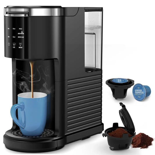 Iosn 1200W Compact Single Serve Coffee Maker For K CupPod