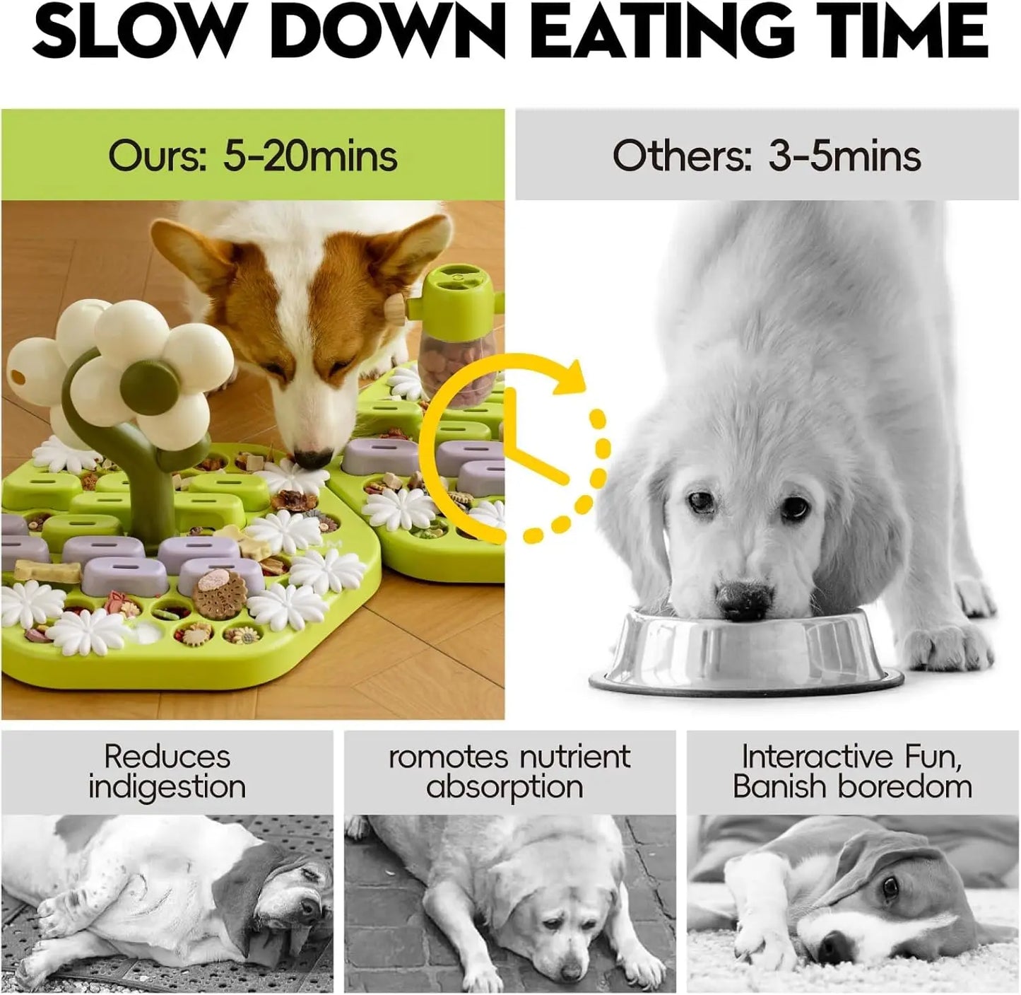 MEWOOFUN Level 4 Dog Puzzle Toy Enrichment For All Breeds