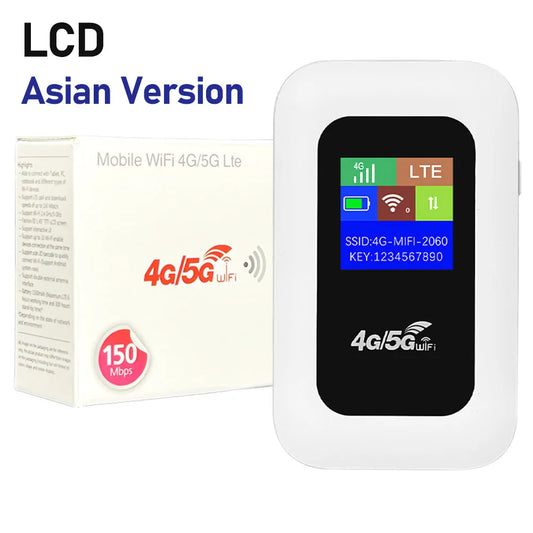 Shunmaii 4G LTE Mobile WiFi Router With SIM Card Slot