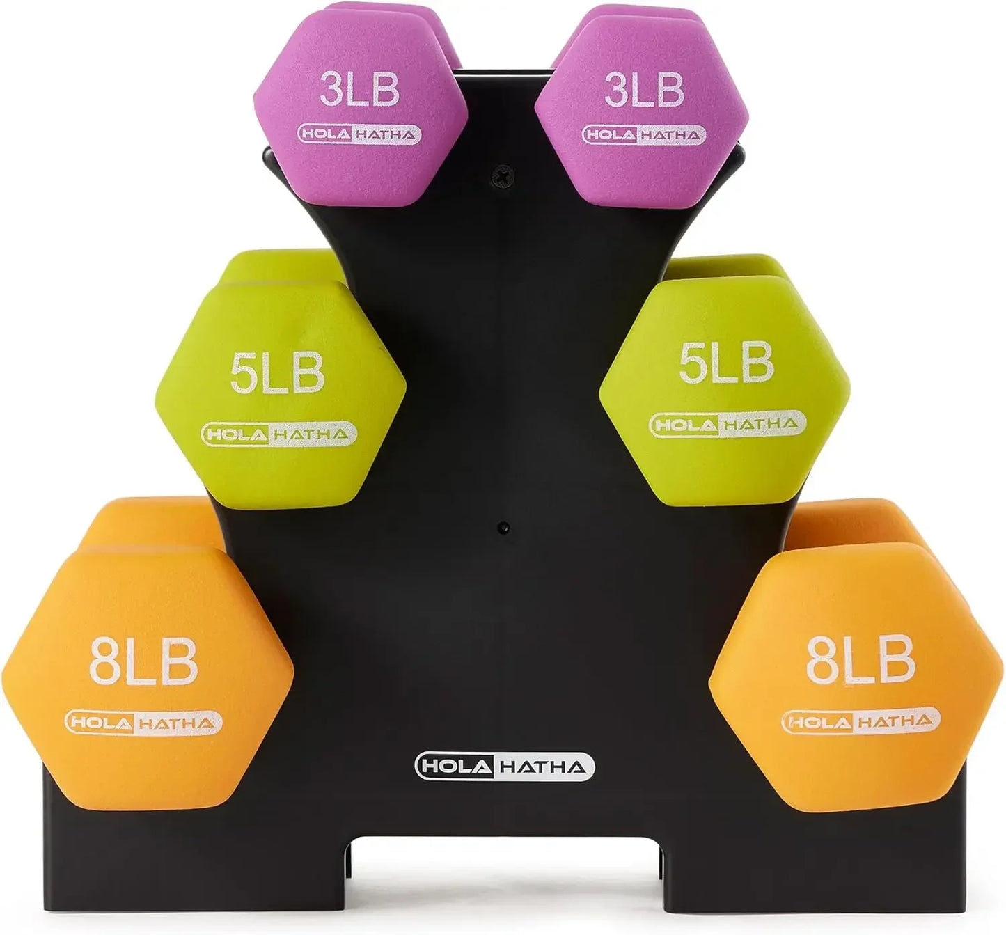 Department Name Men Neoprene Dumbbell Set With Rack