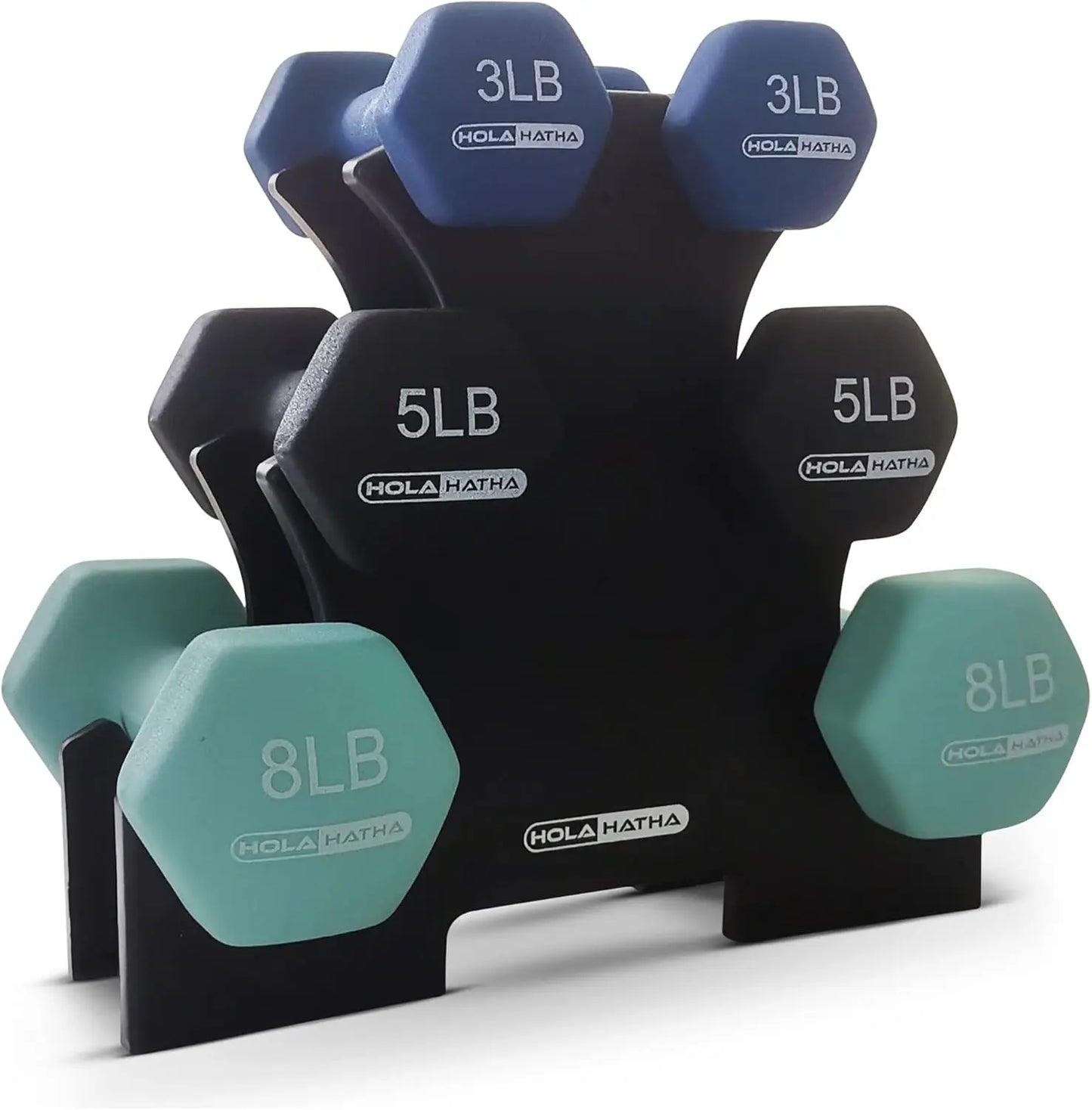 Department Name Men Neoprene Dumbbell Set With Rack