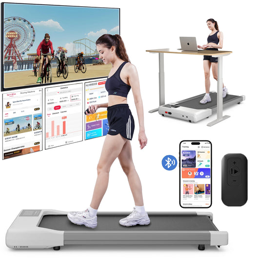 Promoation Walking Treadmill 2.5HP 1-6km/h Speed Anti-Slip Shock Absorption Portable Treadmill for Home Office Exercise Machine