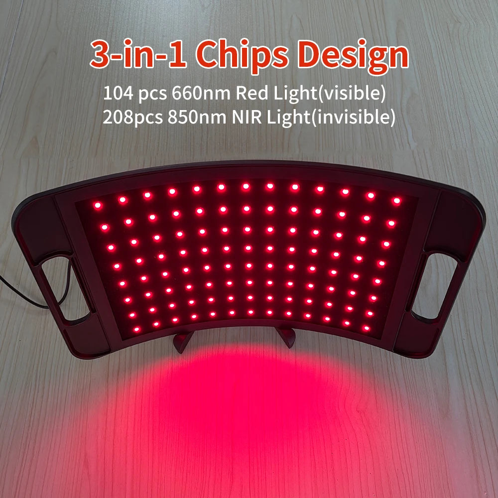 Near Infrared Light Therapy Panel 660nm 850nm With Adjustable Stand