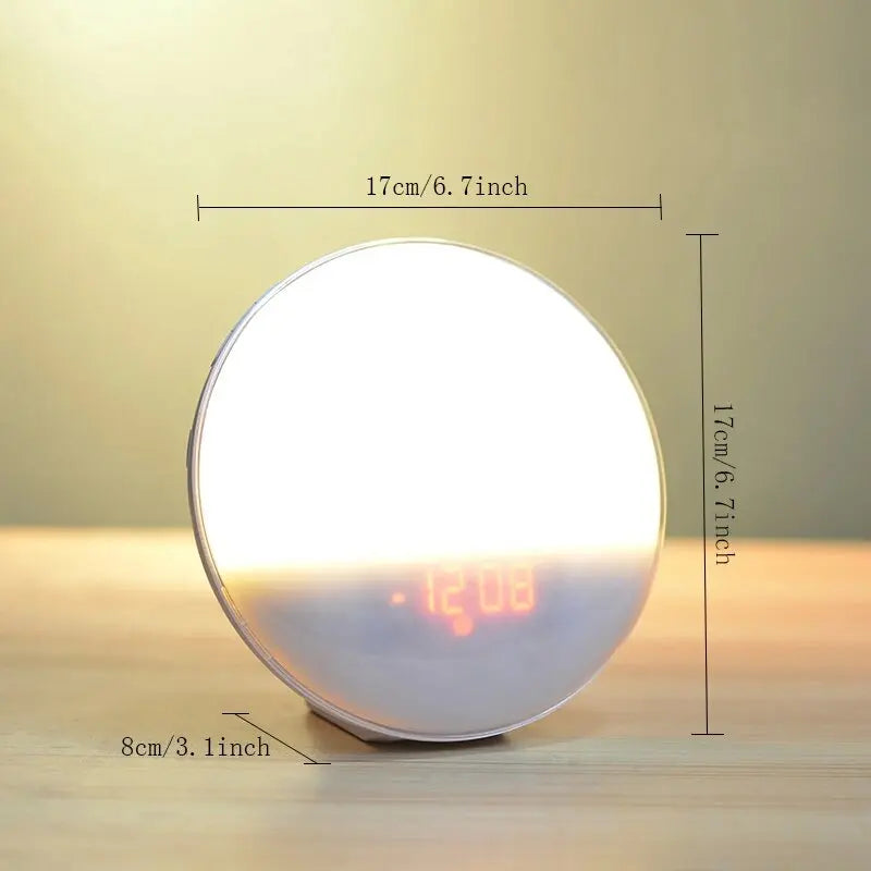 Sunrise Alarm Clock Wake Up Light With FM Radio Night Light