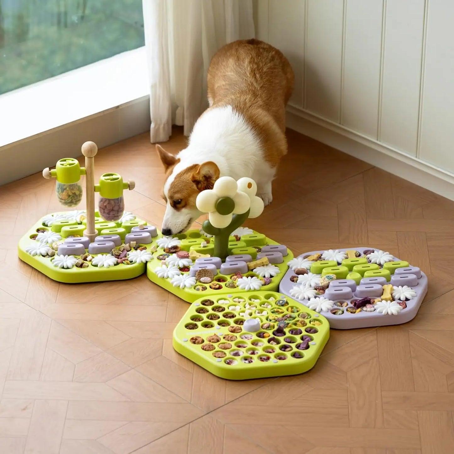 MEWOOFUN Level 4 Dog Puzzle Toy Enrichment For All Breeds