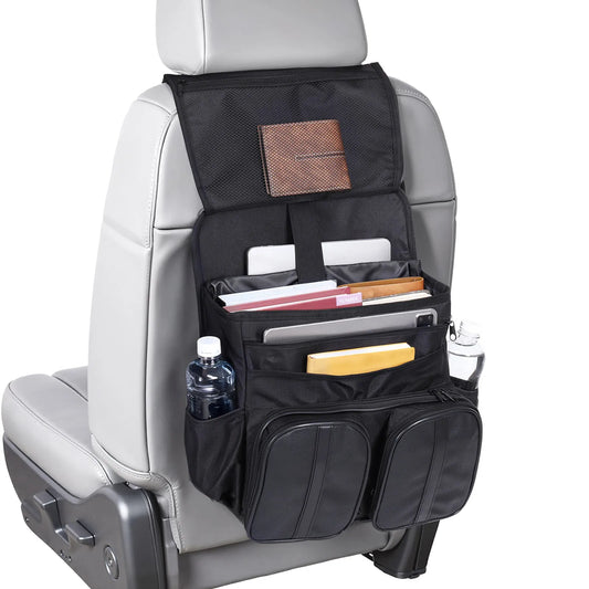 Car Seat Back Organizer Bag Polyester Universal Storage Pouch