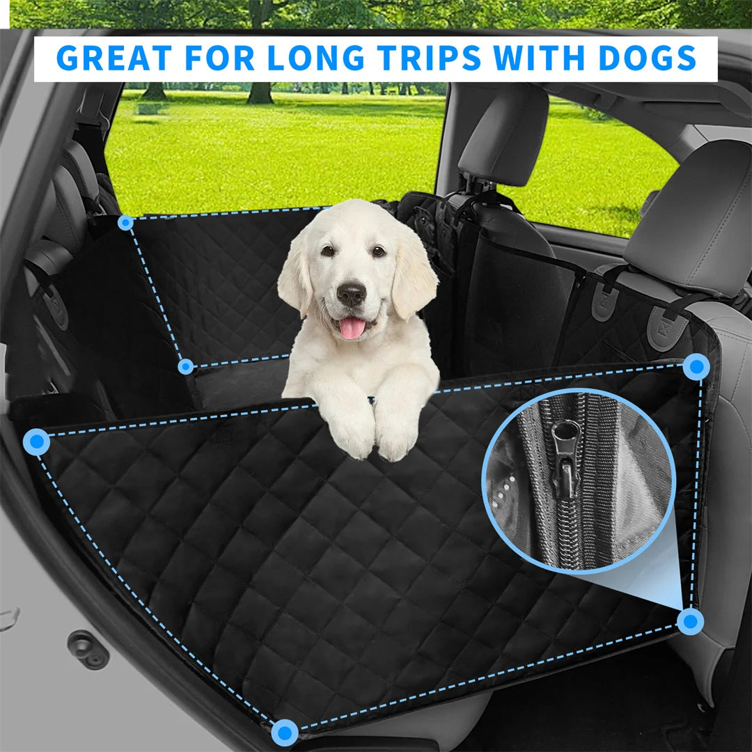 BINGOPAWCN Waterproof Dog Car Seat Cover Hammock Back Seat