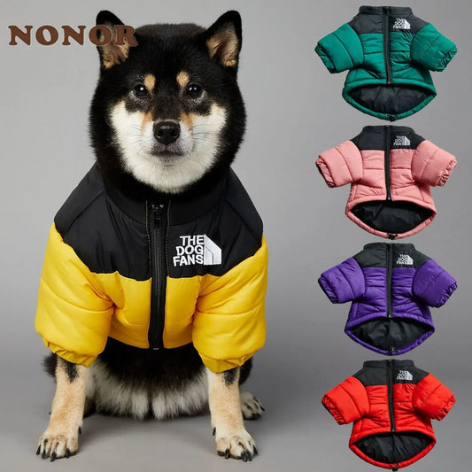 Zhejiang Dog Fans Winter Down Jacket For Small Medium Dogs