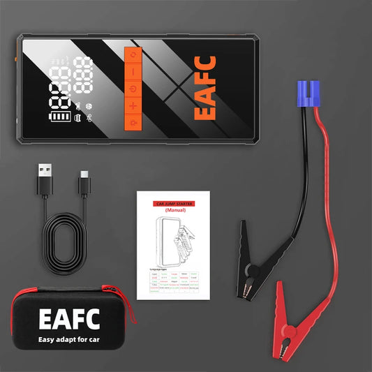 NarzrIe Jump Starter 4 In 1 Air Compressor Power Bank