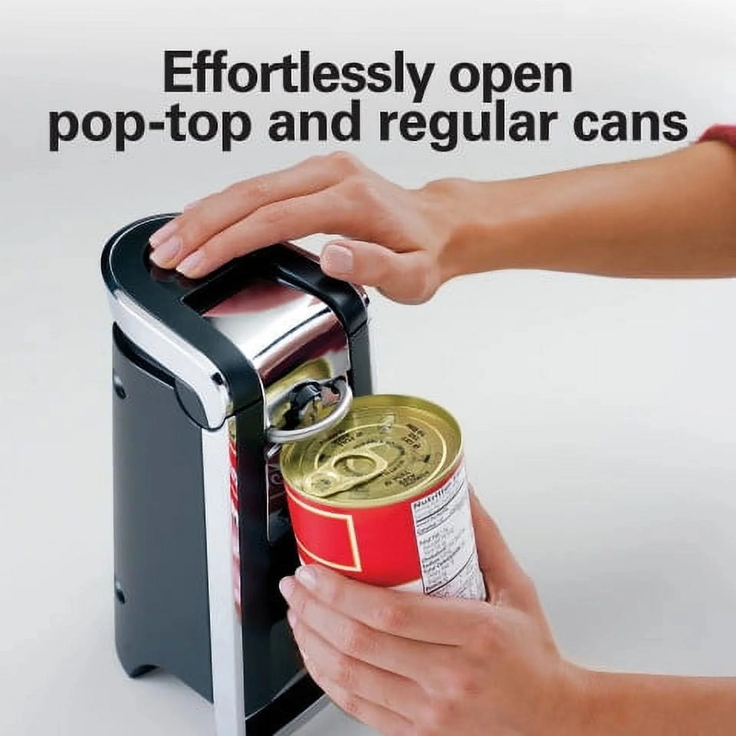 Automatic Electric Can Opener Hands Free Smooth Touch