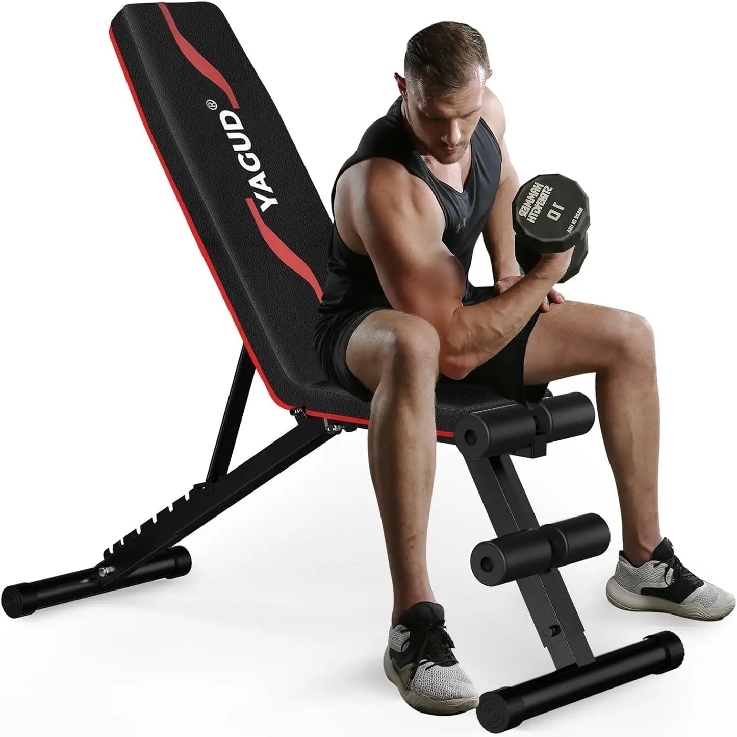 Adjustable Weight Bench For Home Gym Incline Decline Workout