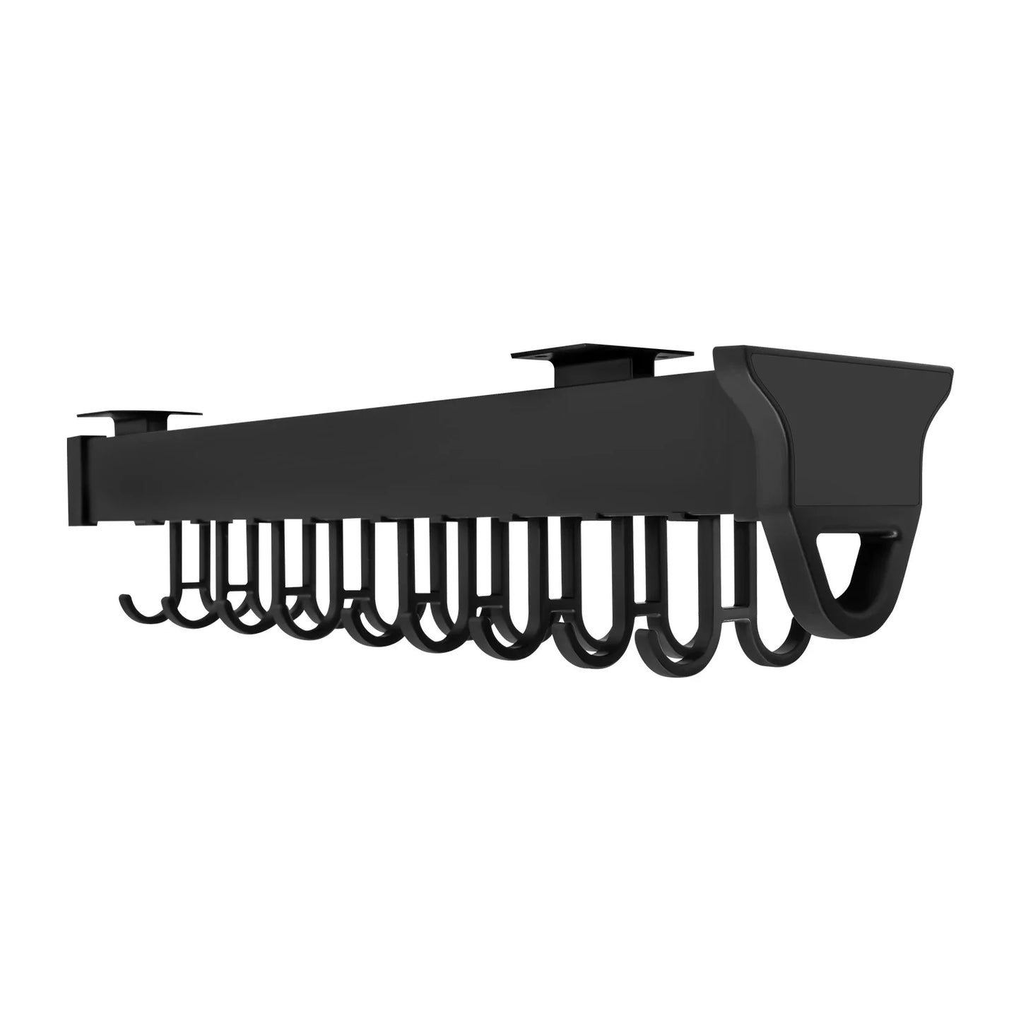 Pullout Expandable Storage Rack Hanging Pot Holder Multifunctional Organizer Kitchen