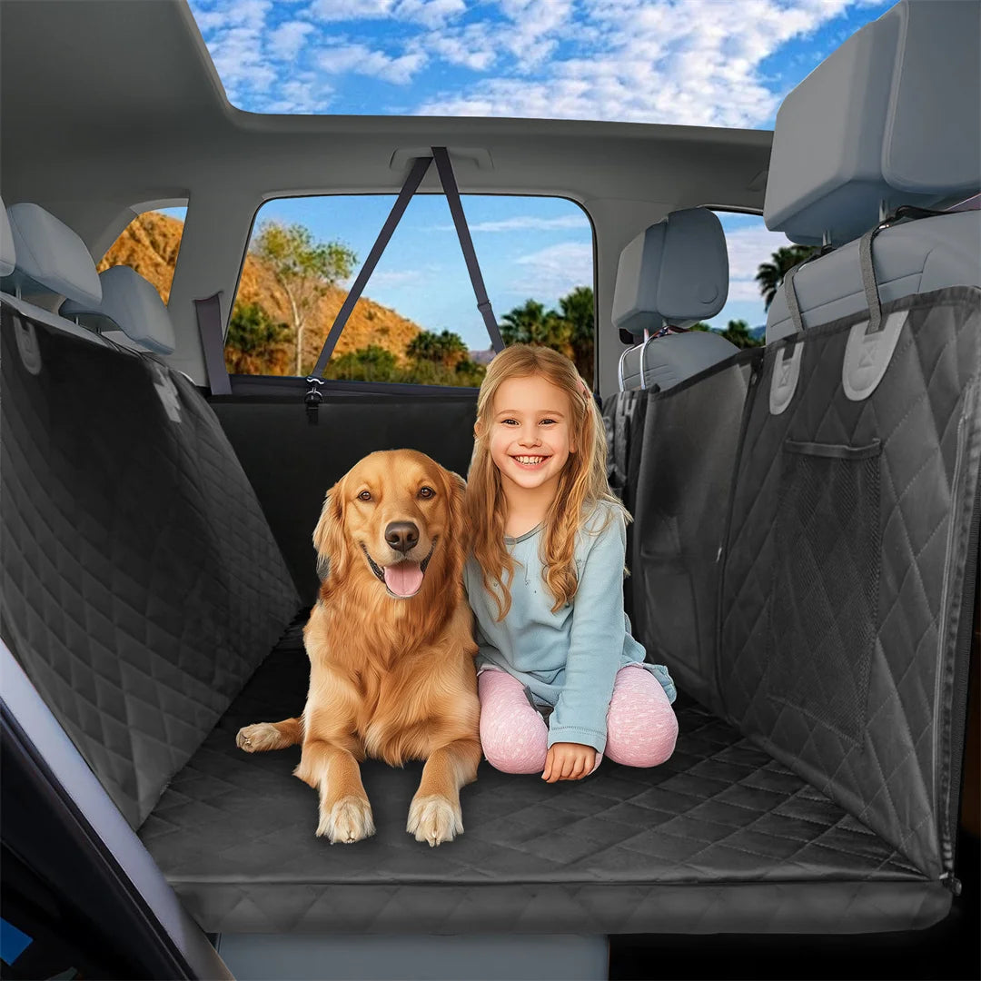 BINGOPAWCN Waterproof Dog Car Seat Cover Hammock Back Seat