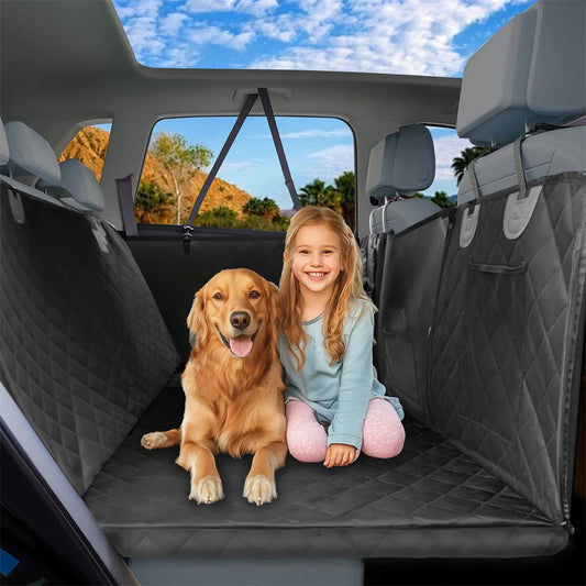 BINGOPAWCN Waterproof Dog Car Seat Cover Hammock Back Seat