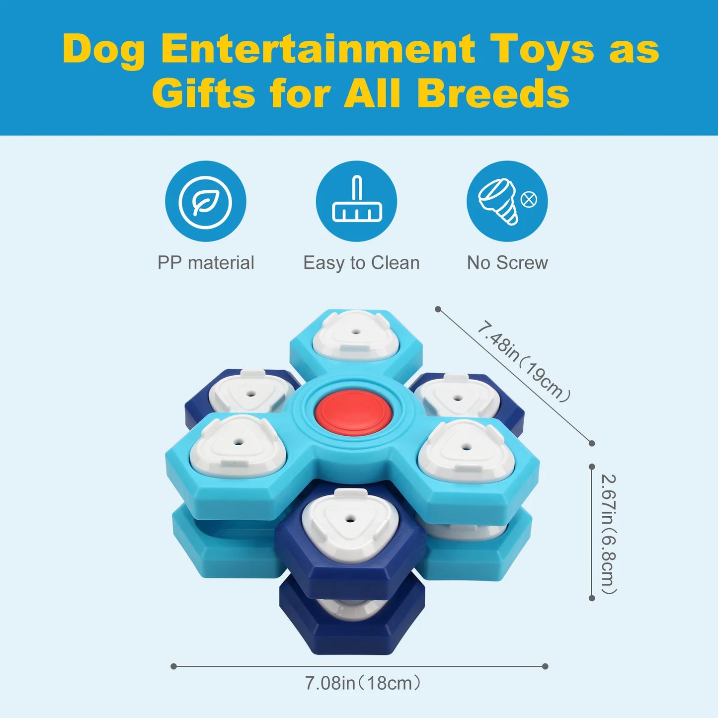 Hign Concerned Four Layer Pet Feeder Foraging Toy Elite