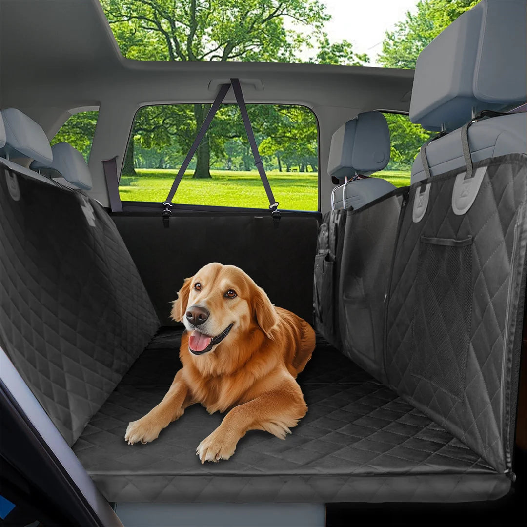 BINGOPAWCN Waterproof Dog Car Seat Cover Hammock Back Seat