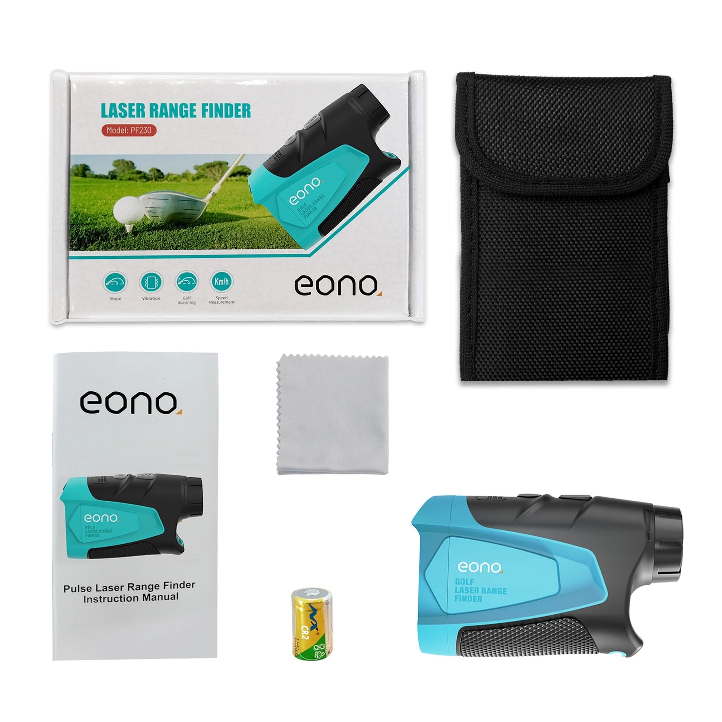 MiLESEEY Golf Laser Rangefinder PF210 PF2E PF240 600m