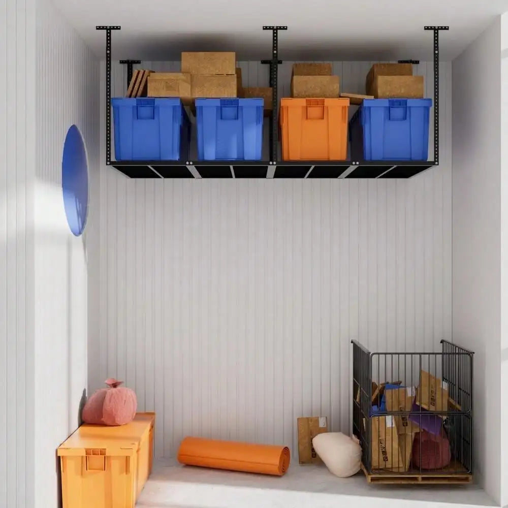 Heavy Duty Garage Ceiling Storage Rack 750 Lbs Capacity