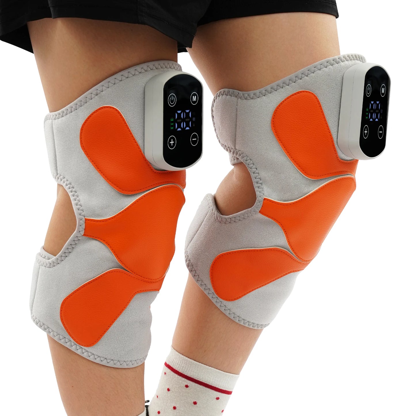 Knee Massager With Heating And Vibration Portable Pain Relief