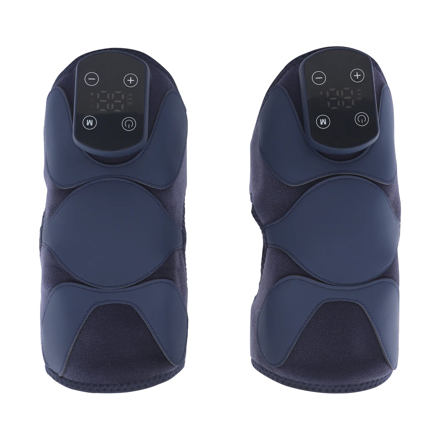 LeG Heating And Vibrating Knee Massager With 2 Straps