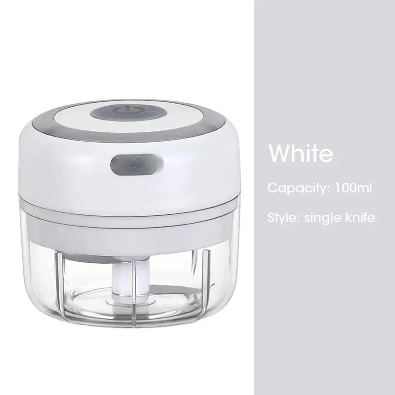 Fruit And Vegetable Garlic Crusher Mini Wireless USB Chopper