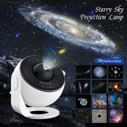 Aiopp 13 in 1 Star Projector Galaxy Night Light For Bedroom