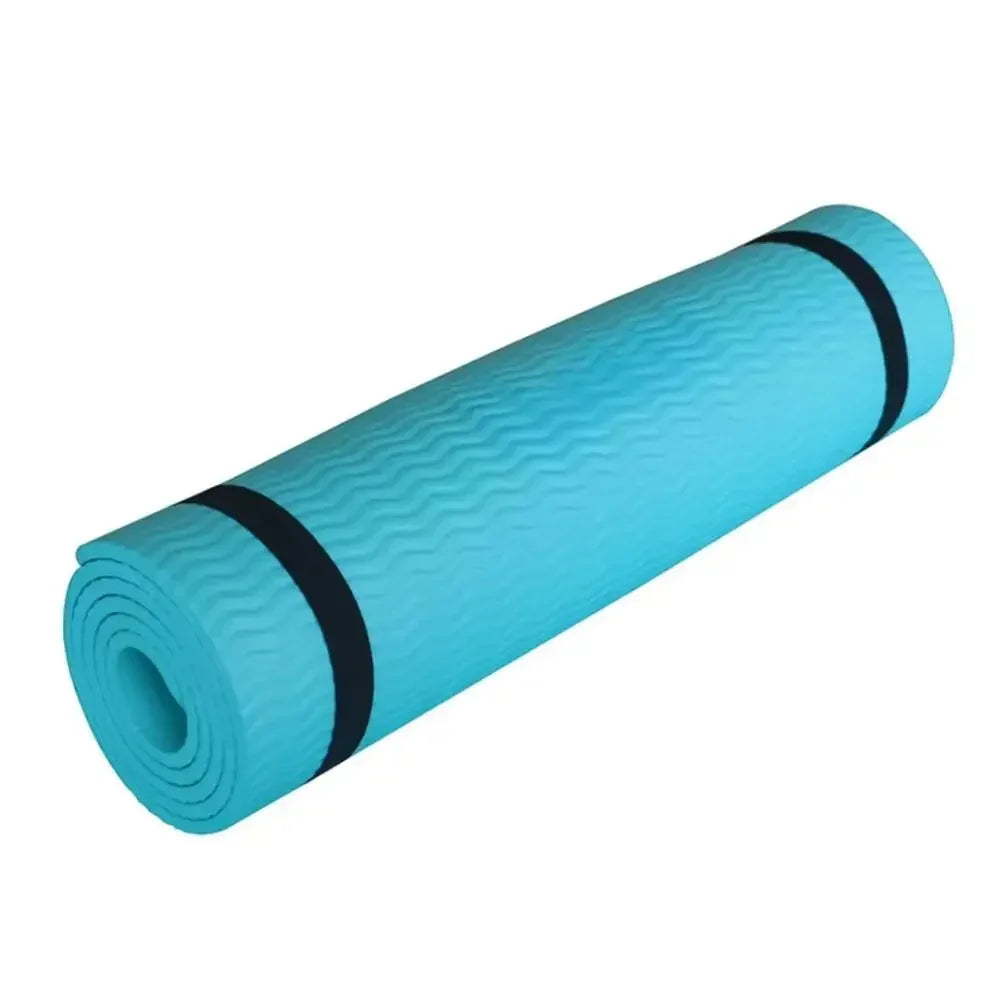 Thick Exercise Mat For Yoga Pilates Gymnastics And Camping